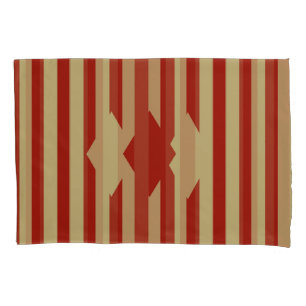 Red Gold Reversible Kissenbezug