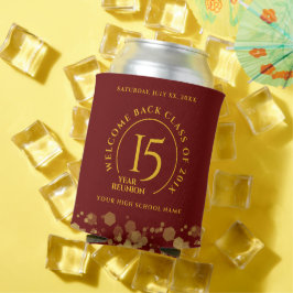 Red & Gold School College Class Dosenkühler