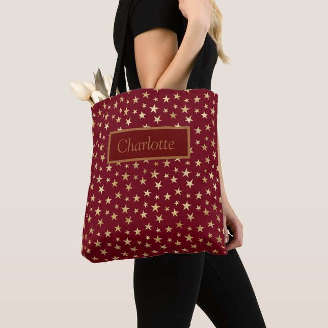 Red Gold Stars Muster (Von Nahem)