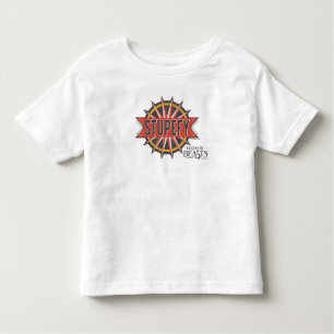 Red & Gold Stupefy Spell Graphic Kleinkind T-shirt