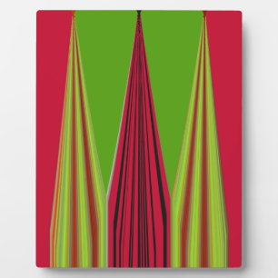 RED GOLDEN GREEN FOTOPLATTE