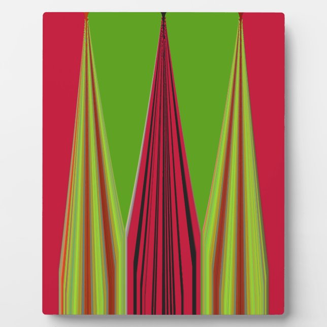 RED GOLDEN GREEN FOTOPLATTE (Vorderseite)