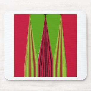 RED GOLDEN GREEN MOUSEPAD