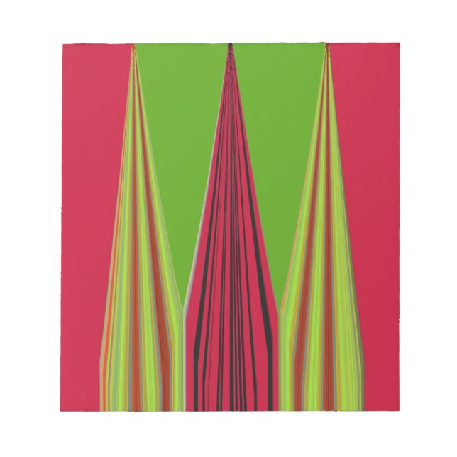 RED GOLDEN GREEN NOTIZBLOCK (Vorderseite)