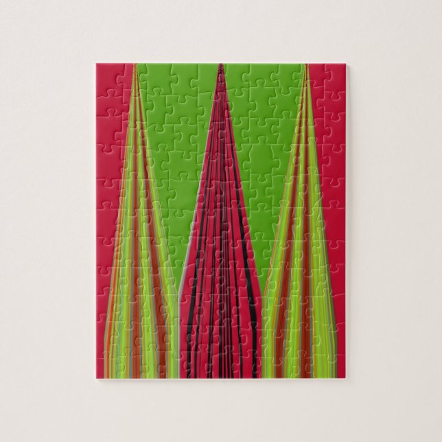 RED GOLDEN GREEN PUZZLE (Vertikal)
