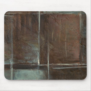 Red & Gray Brick Wall Mousepad