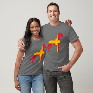 Red Great Dane T - Shirt