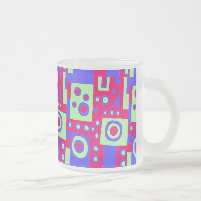 Red Green Blue Contructivism Mattglastasse (Rechts)