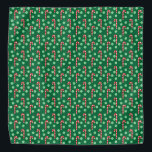 Red Green Candy Cane Peppermint Weihnachtsmann Hun Halstuch<br><div class="desc">Red and Green Candy Cane Weihnachtsferien Pet Dog Bandana</div>