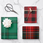 Red Green Christmas Buffalo Kariert Assorted  Geschenkpapier Set<br><div class="desc">Hübsches kariertes Verpackungspapiersortiment in Rot und Grün in drei verschiedenen karierten Designs,  die alle schön zusammenpassen.</div>