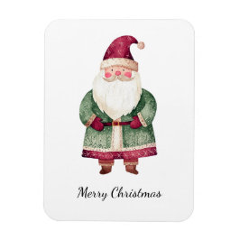 Red Green Christmas Santa Claus Magnet