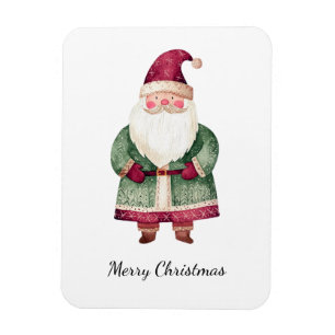 Red Green Christmas Santa Claus Magnet