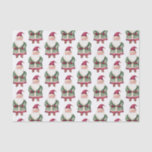 Red Green Christmas Santa Claus Seidenpapier<br><div class="desc">Red Green Christmas Santa Claus</div>