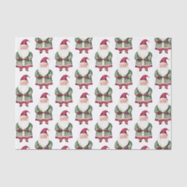 Red Green Christmas Santa Claus Seidenpapier