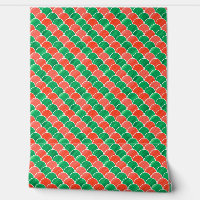 Red Green Christmas Scanner Muster