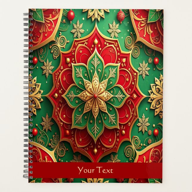 Red Green Decorative Holiday Planer (Vorderseite)