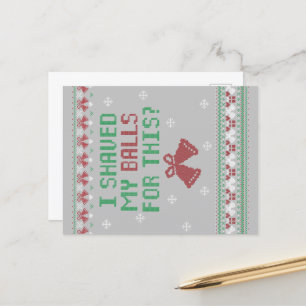 Red Green   Ich habe meine Bälle dafür geteilt? Postkarte