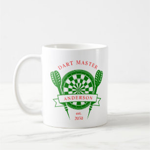 Red Green Individuelle Name Dart Kaffeetasse