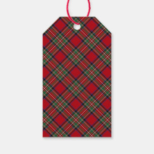 Red Green Kariert Classic Stewart Tartan Geschenkanhänger