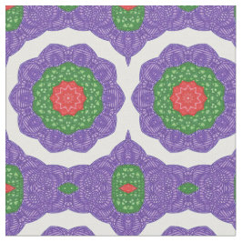 Red Green Lila White Kaleidoskop Stoff