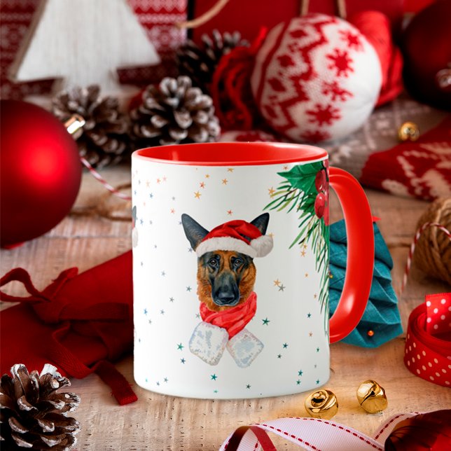 Red Green Niedlich German Shepherd Dog Onwer Weihn Tasse (Von Creator hochgeladen)
