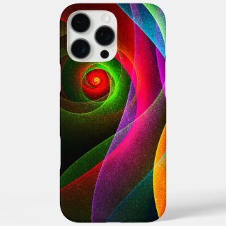 Red Green Orange Modern Abstrakt Art Pattern #22 iPhone 16 Pro Max Hülle