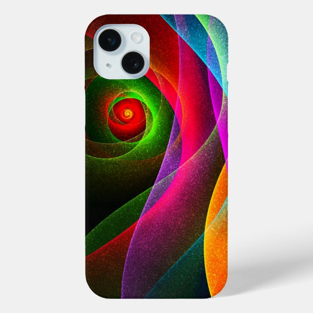 Red Green Orange Modern Abstrakt Art Pattern #22 Case-Mate iPhone Hülle (Rückseite)