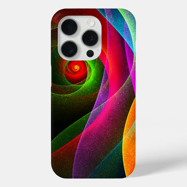 Red Green Orange Modern Abstrakt Art Pattern #22 Case-Mate iPhone Hülle (Rückseite)