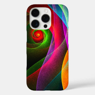 Red Green Orange Modern Abstrakt Art Pattern #22 iPhone 16 Pro Hülle