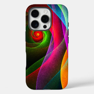 Red Green Orange Modern Abstrakt Art Pattern #22 iPhone 16 Pro Hülle