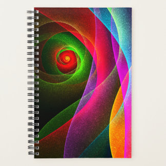 Red Green Orange Modern Abstrakt Art Pattern #22 Planer