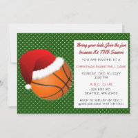 Red & Green Weihnachts-Basketball-Turnier