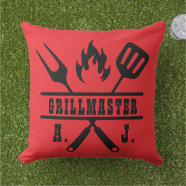 Red Grillmaster Utensil Kissen