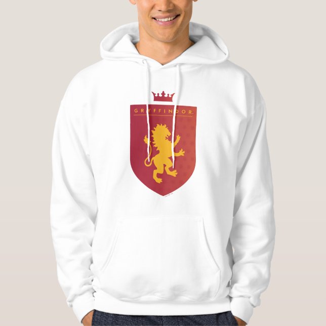 Red GRYFFINDOR™ Crowned Wappen Hoodie (Vorderseite)