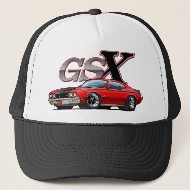 Red_GSX Truckerkappe (Vorderseite)