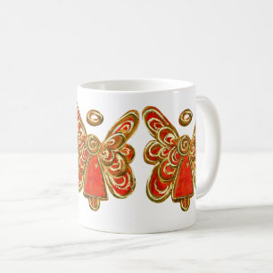 Red Guardian Angel Custom Art Tasse Cup