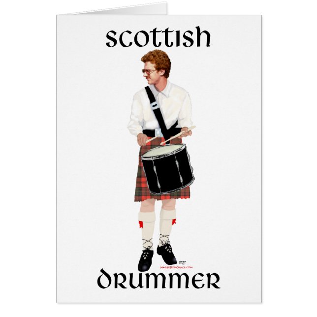 Red Haired Scottish Drummer (Vorne)