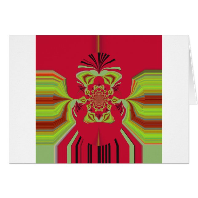 Red Hakuna Matata Muster (Vorderseite (Horizontal))