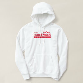 Red Handyman Business Custom Hoodie