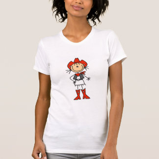Red Hat-Cowgirl-T-Shirts und Geschenke T-Shirt