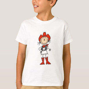 Red Hat-Cowgirl-T-Shirts und Geschenke T-Shirt