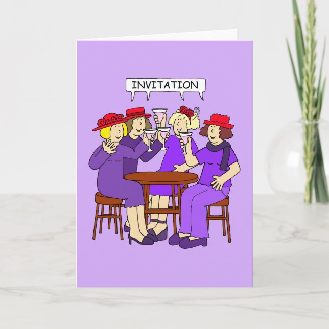 Red Hat Einladung (Vorderseite)