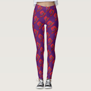 Red Hat Leggings