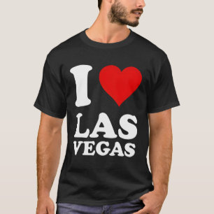 Red He I Liebe Las Vegas T-Shirt