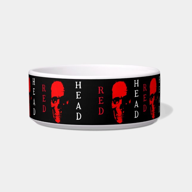 Red Head Pet Bowl Napf (Vorderseite)