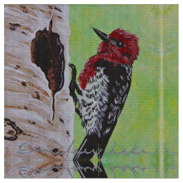 Red Headed Sapsucker Stoff