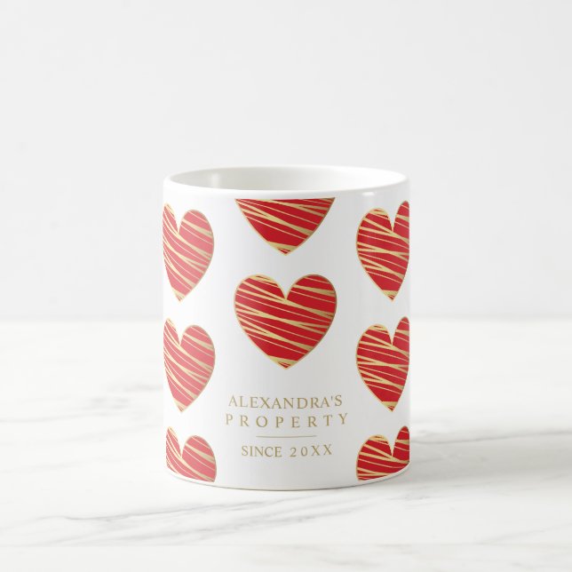 Red Heart Best Friends All Occasion  Kaffeetasse (Mittel)
