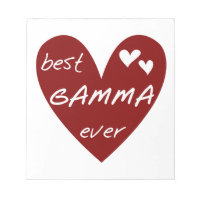 Red Heart Best Gamma Ever Geschenke