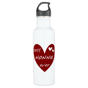 Red Heart Best Nonnie Ever Liberty Edelstahlflasche