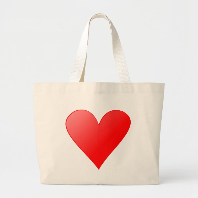 Red Heart Budget Tasche (Vorne)